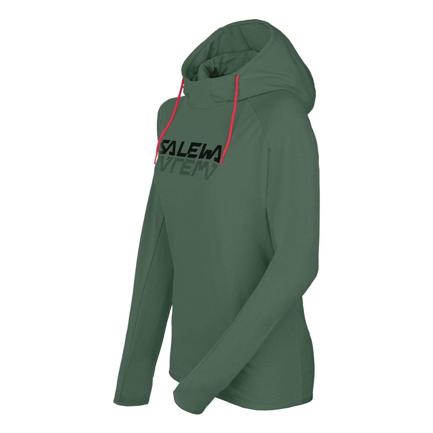 Női Salewa Pure Hemp Logo Hoodie Kapucnis Pulóver Zöld | 7421-PXZVF