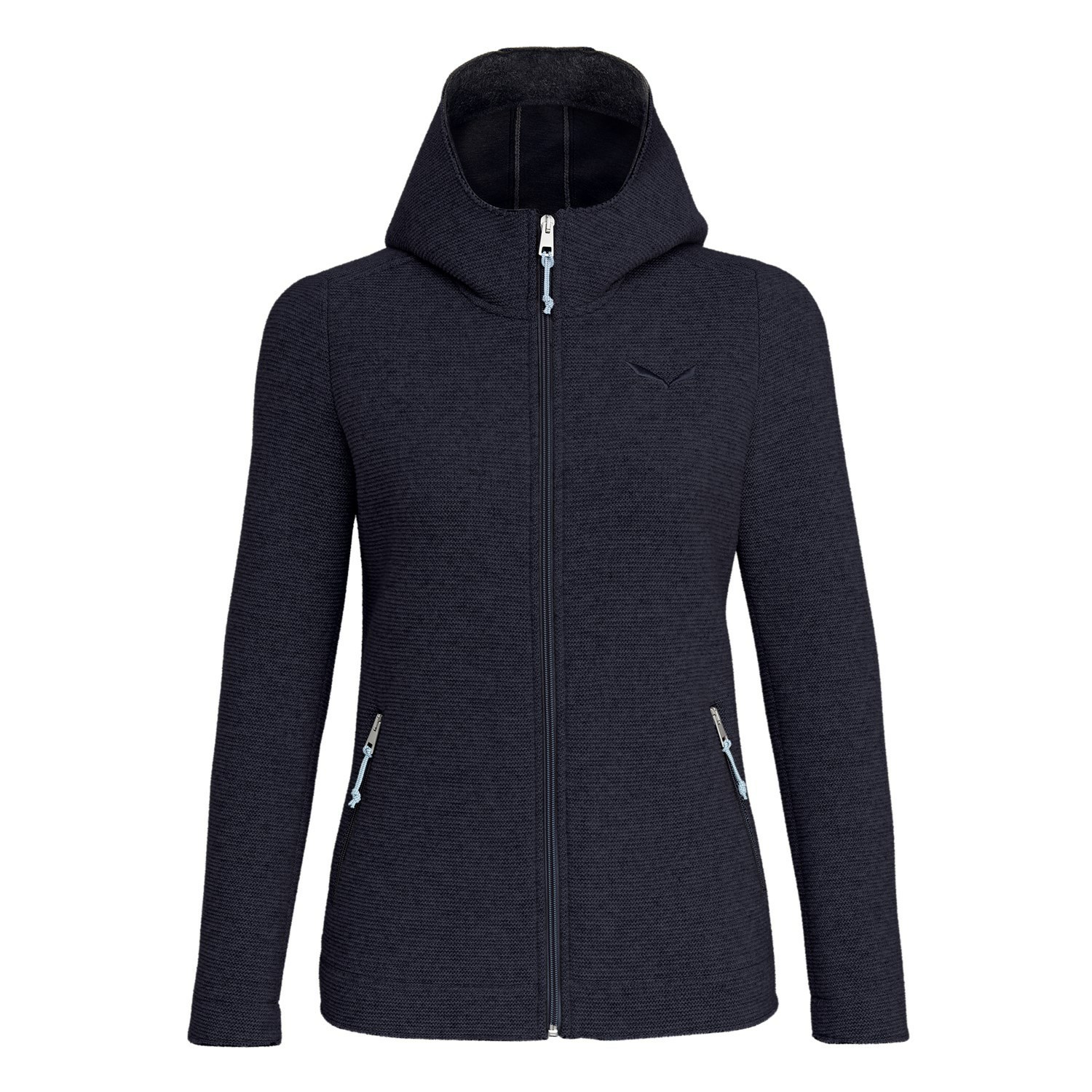 Női Salewa Sarner 2L Wool Csuklyás Jacket Pehelykabát Sötétkék | 5341-IBRLE