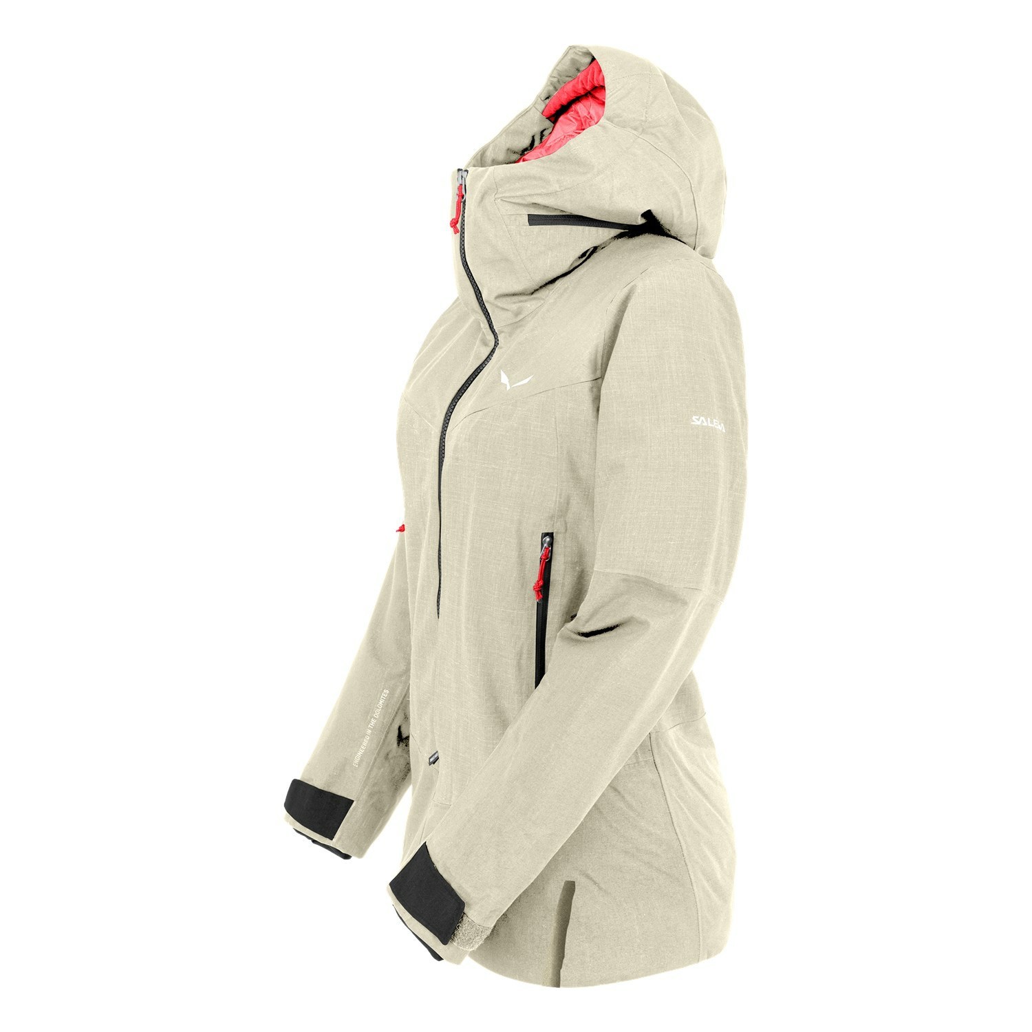 Női Salewa Sella 2 Layers Powertex Tirolwool® Responsive Hardshell Kabát Bézs | 0239-GAZQY