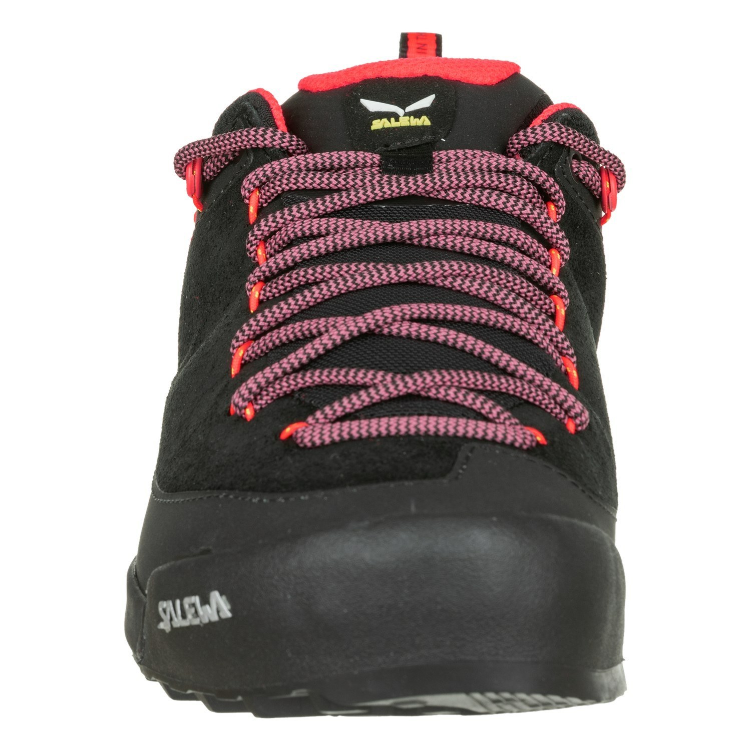 Női Salewa WILDFIRE LEATHER WOSHOE Túracipő Fekete | 4068-EOXNH