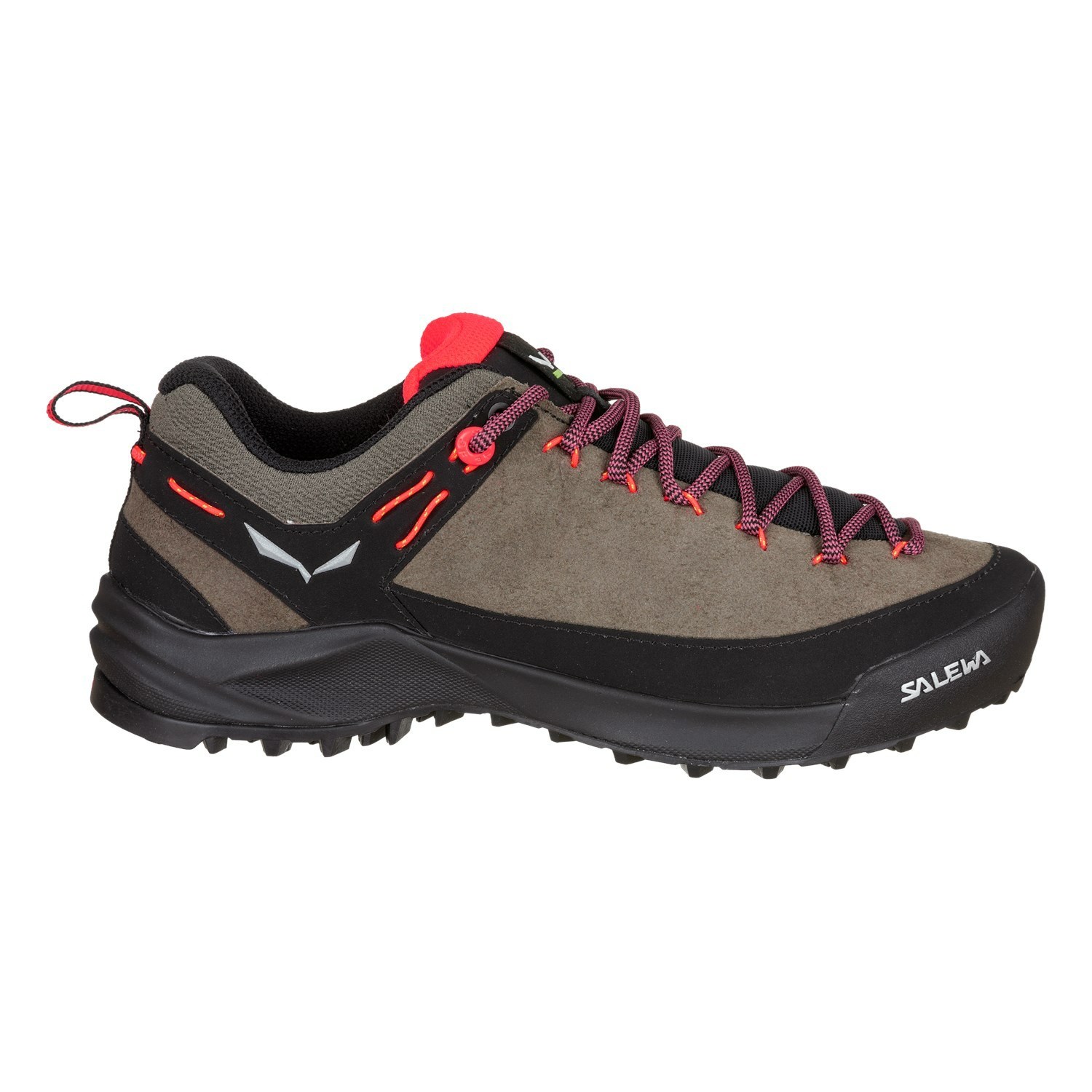 Női Salewa WILDFIRE LEATHER WOSHOE Túracipő Barna Fekete | 8631-UCJPM