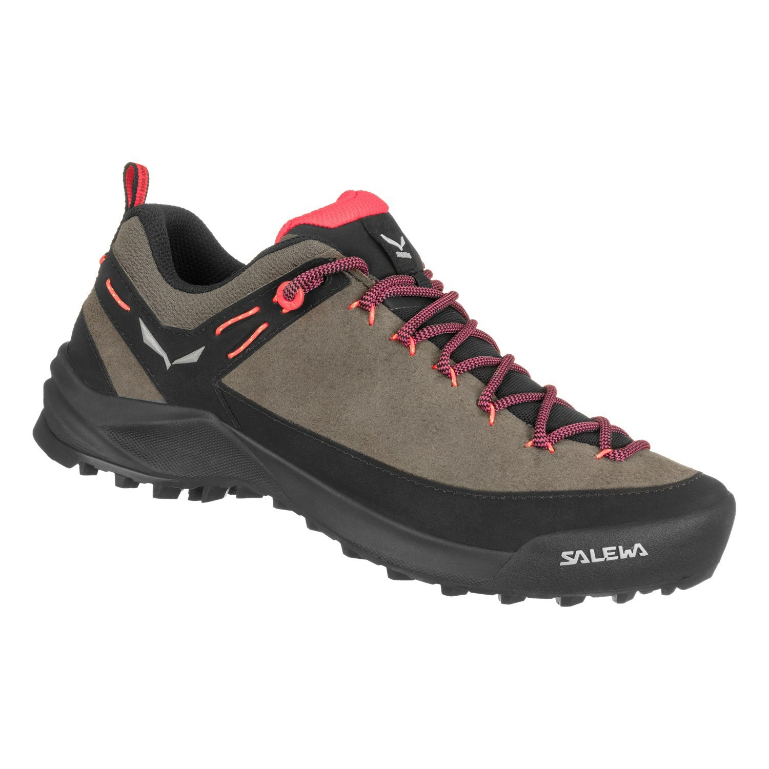 Női Salewa WILDFIRE LEATHER WOSHOE Túracipő Barna Fekete | 8631-UCJPM