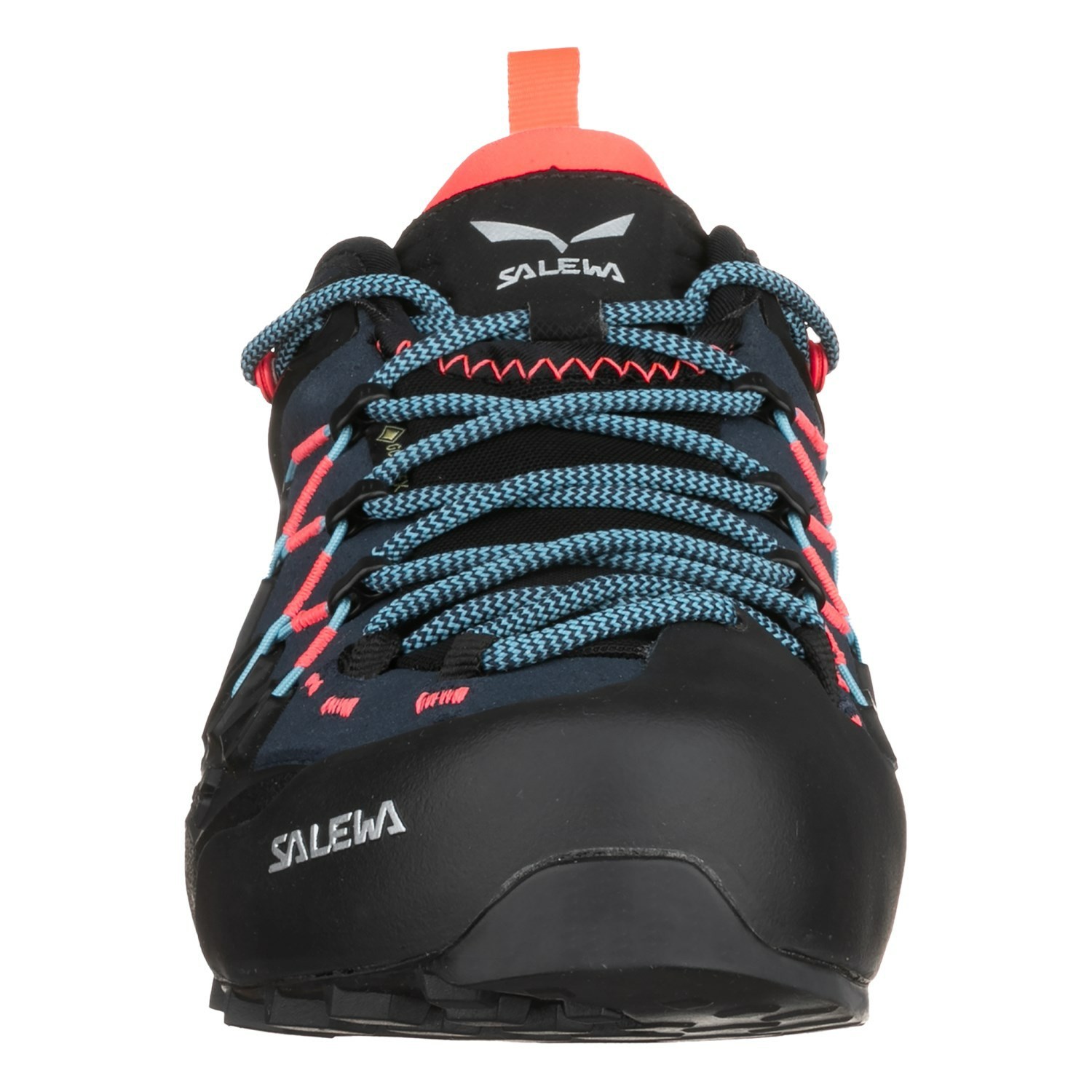 Női Salewa Wildfire Edge GORE-TEX® Túracipő Kék Fekete | 3528-IMCGN