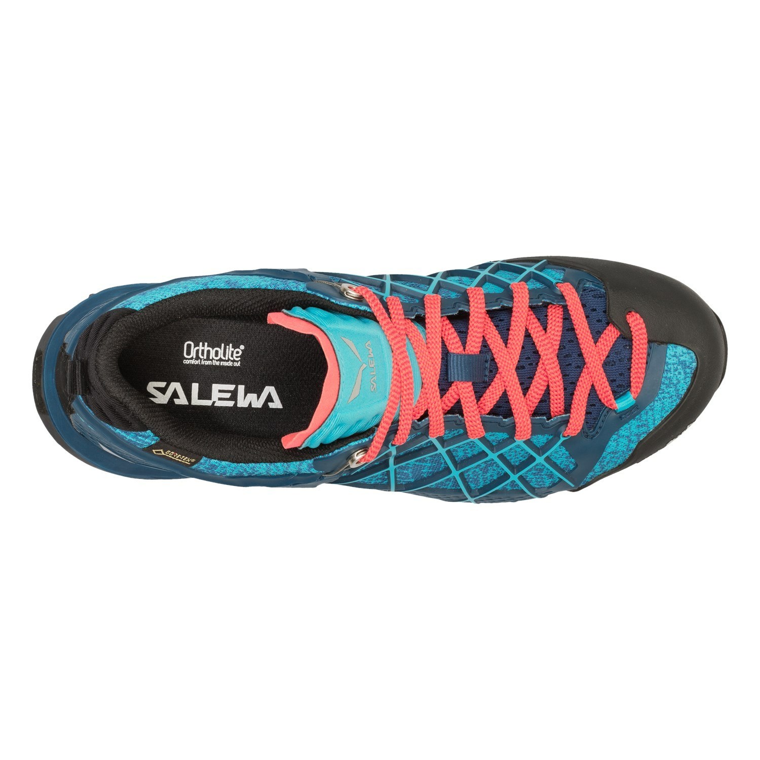 Női Salewa Wildfire GORE-TEX® Túracipő Kék | 6519-QAMCT