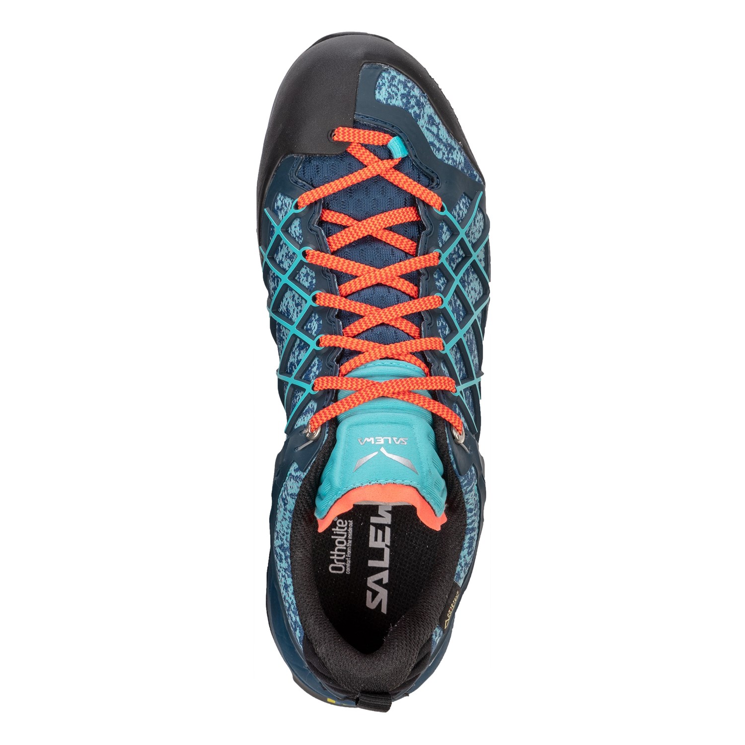 Női Salewa Wildfire GORE-TEX® Túracipő Kék | 6519-QAMCT