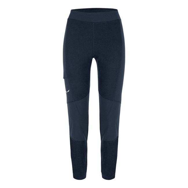 Női Salewa Alpine Hemp Tights Softshell Nadrág Sötétkék | 6742-VHDWC