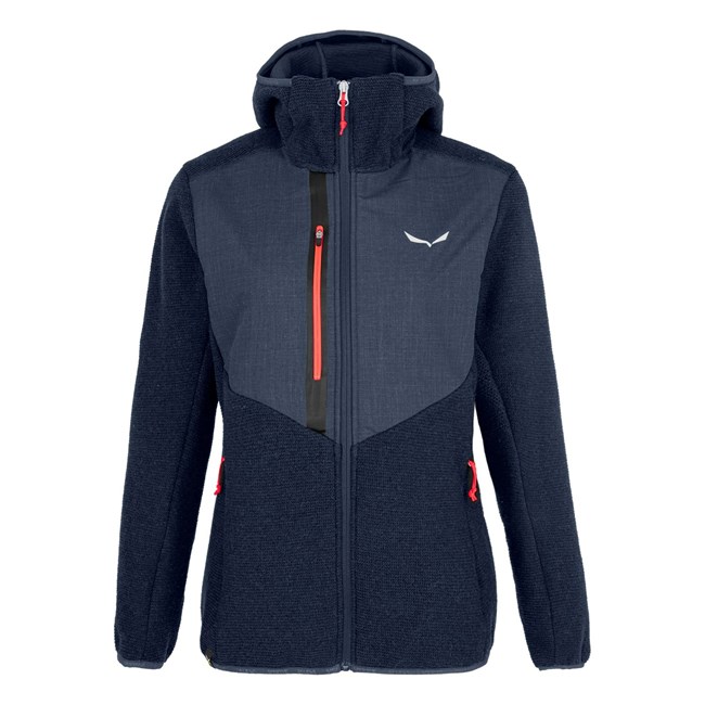 Női Salewa Fedaia Alpinewool® Jacket Pehelykabát Sötétkék | 6107-YGVEJ