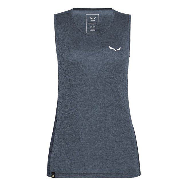 Női Salewa Puez Graphic Dry Tanktop Pólók Rózsaszín | 4397-LHXNO