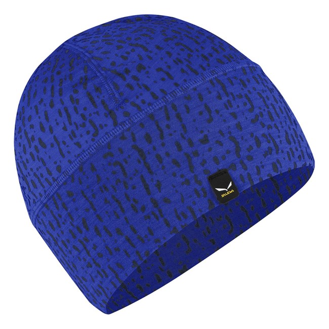 Női Salewa Pure Merino Beanie Kalap Kék | 0753-EPXUB