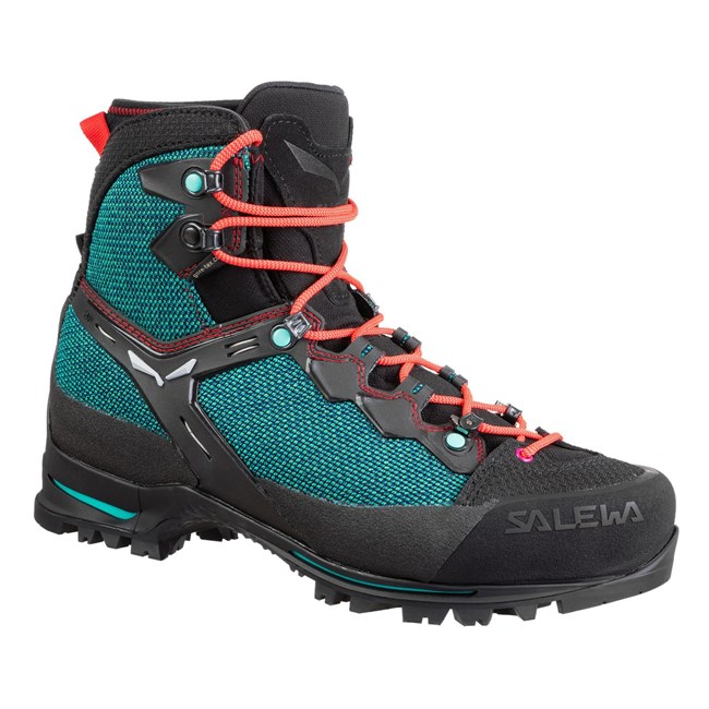 Női Salewa Raven 3 GORE-TEX® Túrabakancs Fekete Zöld | 9782-PKHBD