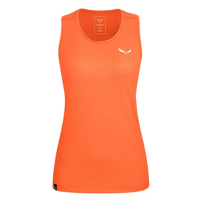 Női Salewa Sportos Dry Tanktop Pólók Narancssárga | 1254-UDRMX